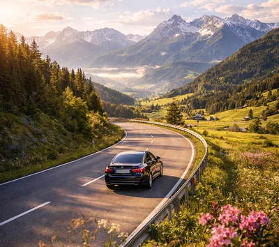 Roadtrips durch Österreich mit dem Auto